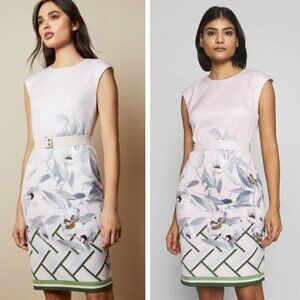 NWT Ted Baker London Hailey Everglade Printed Dress